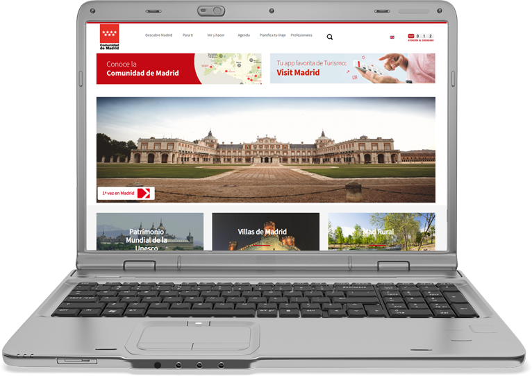 Web Comunidad de Madrid